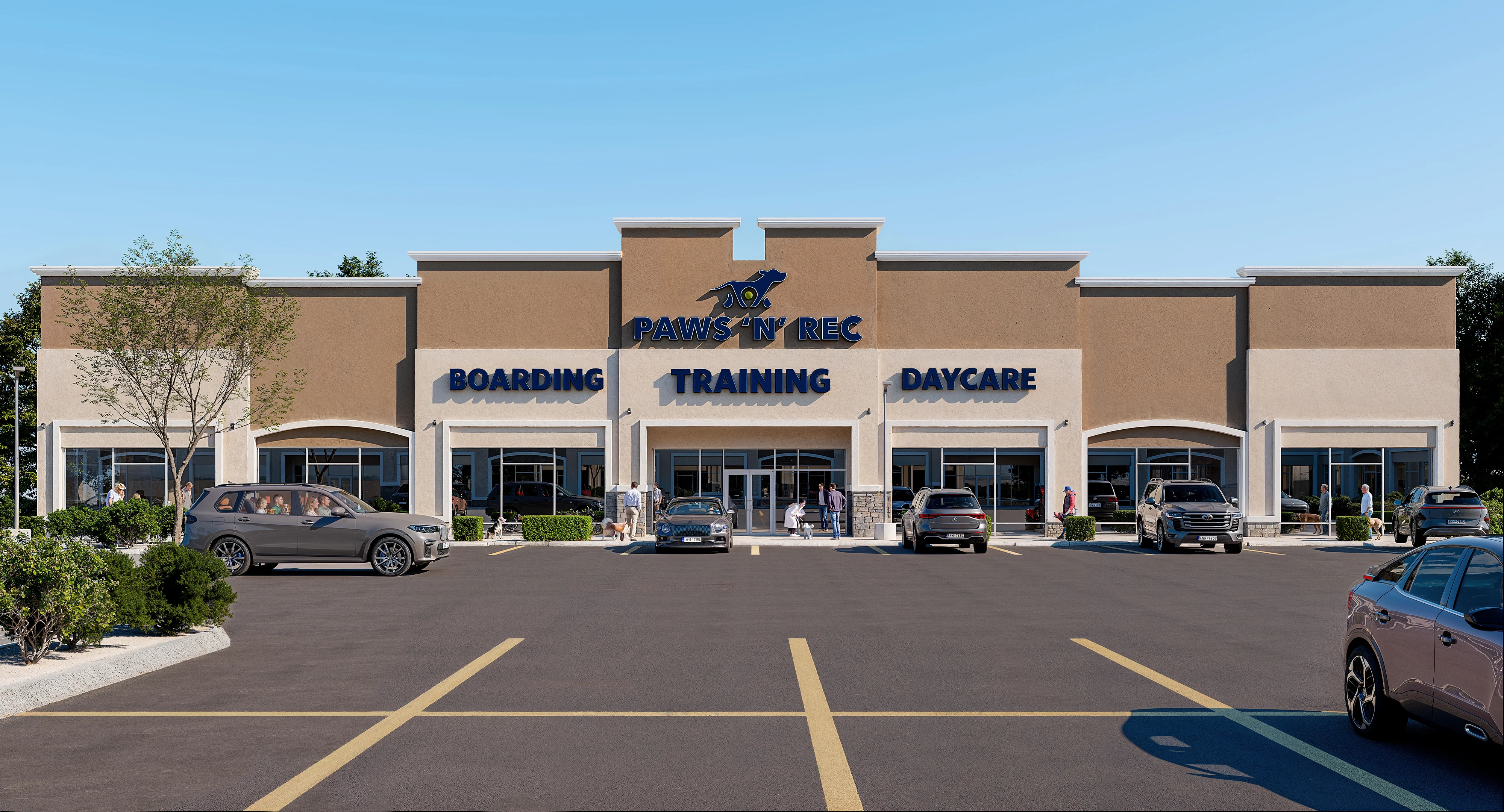 Paws N' Rec, alternate view