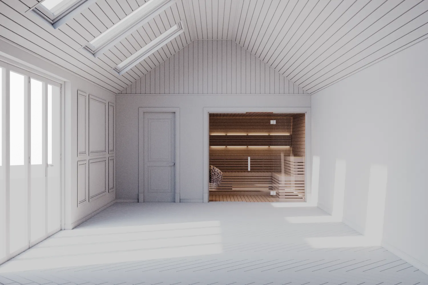 3D Clay Draft Process of Architectural Visualisation